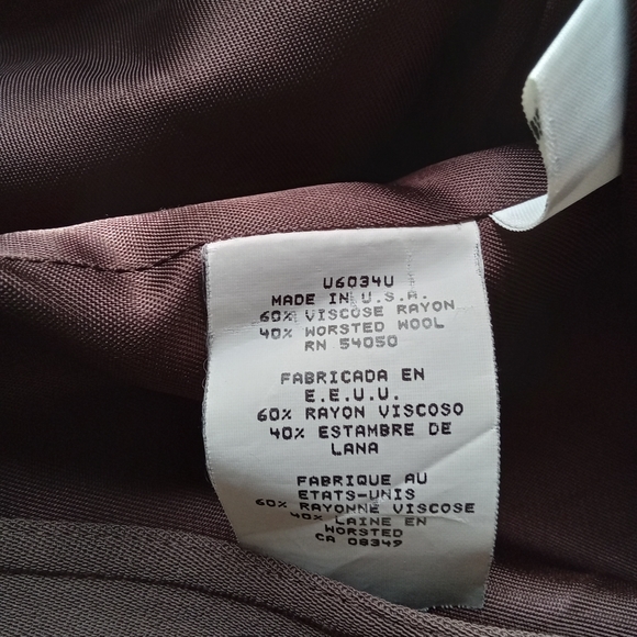 Jones New York Country Jacket, size 10, Brown - Picture 4 of 4